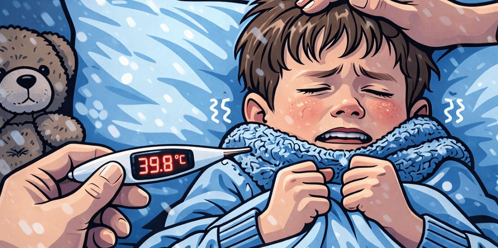 Озноб без температури: що відбувається з дитячим організмом