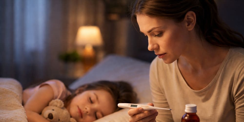 Чи потрібно будити дитину, щоб дати жарознижувальне